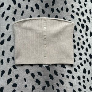 American Eagle Sweater Tube Top (cropped)